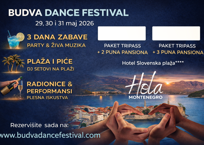 Budva Dance Festival 2026 promocija